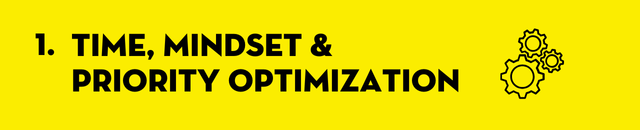 Time, Mindset & Priority Optimization